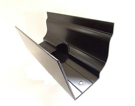 Outlet for 102mm x 102mm Rainwater Pipe - W 125mm x D 102mm