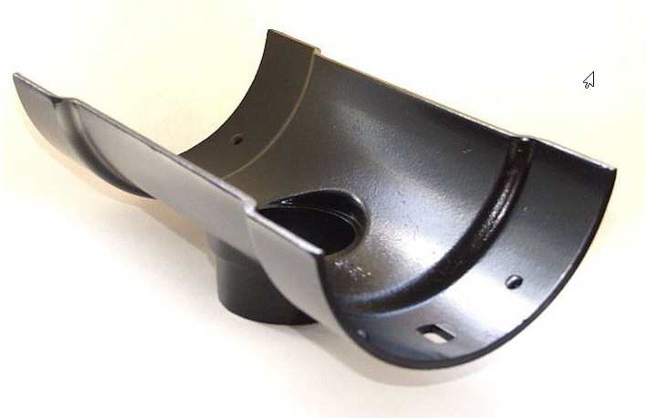 Outlet for 63mm dia Rainwater Pipe - W 102mm x D 47mm